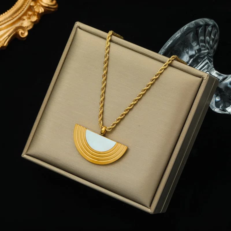Ruostumaton teräs massiiviset helmipallo choker-kaulakoru