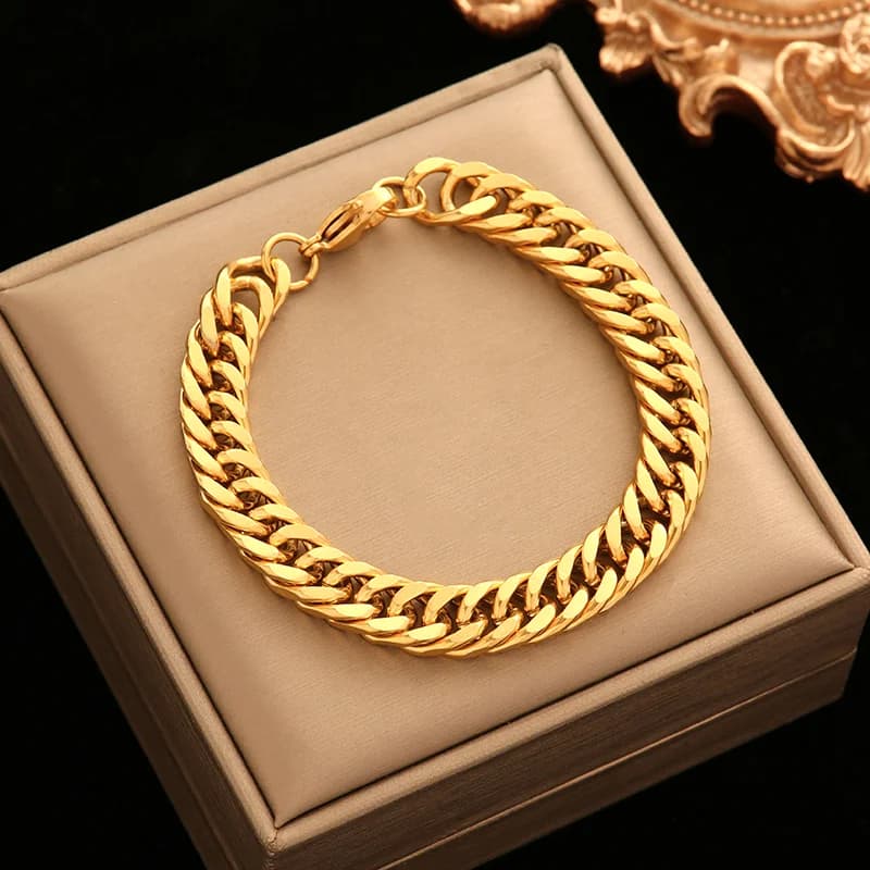 Kulta Cuban Link -rannekoru