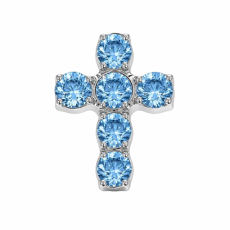 Titaaninen spiraalikisti body piercing, zirkoni